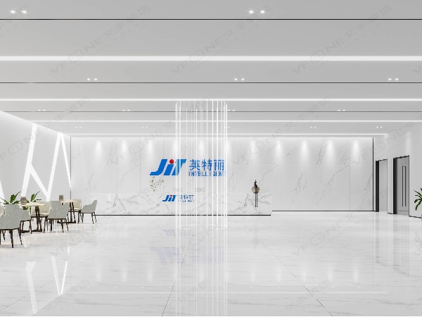 四川英特麗前廳辦公室裝修設(shè)計(jì)_更適合現(xiàn)代企業(yè)前臺的精致簡約裝潢風(fēng)格