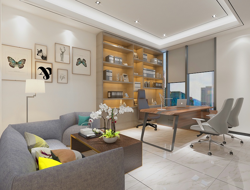 深圳辦公室裝修效果圖-文豐裝飾