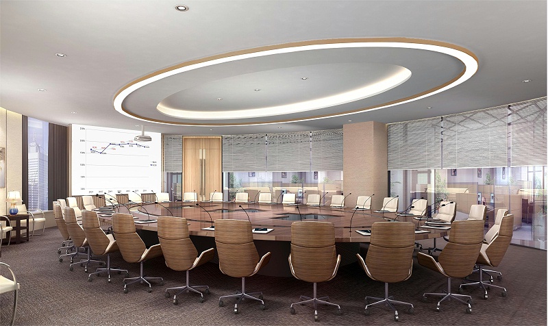 深圳辦公室裝修-大會(huì)議室設(shè)計(jì)-文豐裝飾