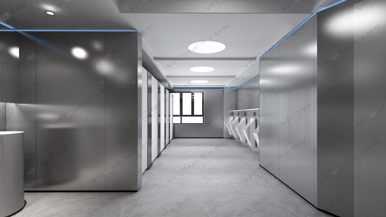 創(chuàng)意辦公裝修公司洗手間設(shè)計(jì)