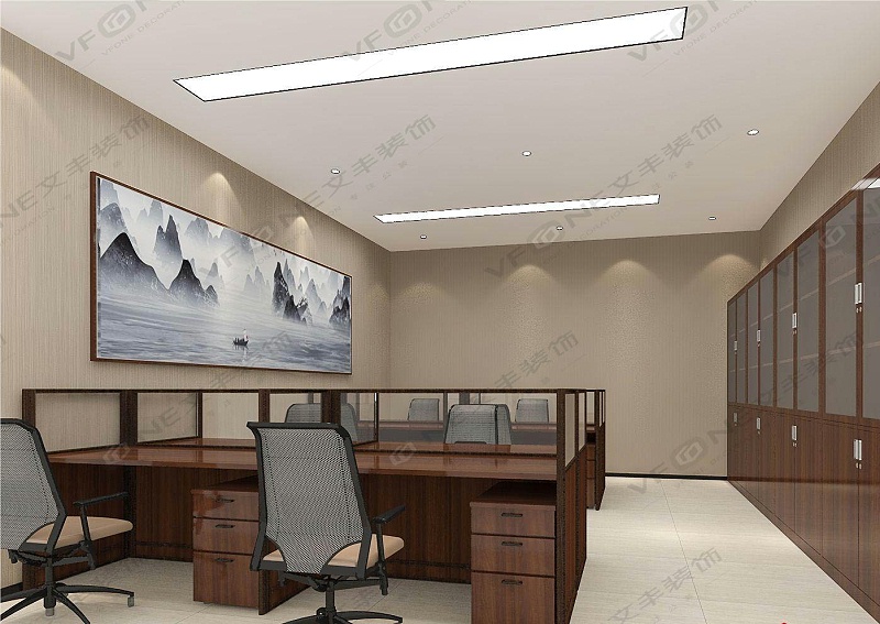 50平米辦公室設計布局