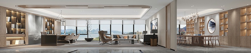 文豐裝飾辦公室裝修效果圖