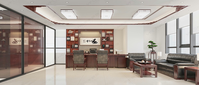 辦公室效果圖設計-文豐裝飾
