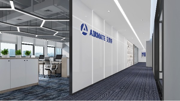 企業(yè)走道設(shè)計(jì)效果圖-寶安區(qū)企業(yè)裝修效果圖-深圳文豐裝飾