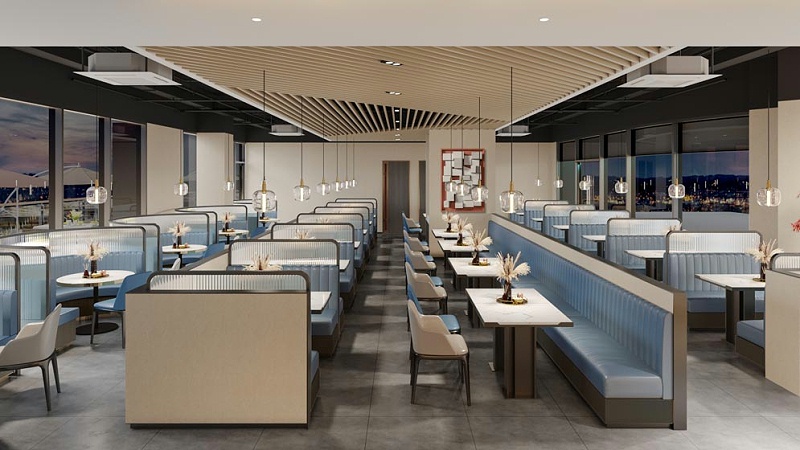 商場里餐廳設(shè)計-文豐裝飾