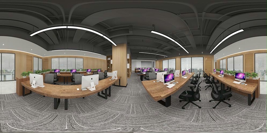 2021-08-10 松博宇辦公廠房-開(kāi)放辦公區(qū)（酷家樂(lè)）