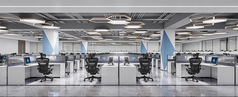 文豐裝飾辦公室效果圖