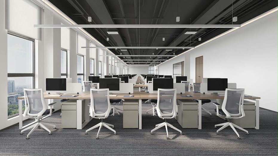 8樓辦公區(qū)效果圖