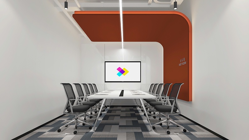 個(gè)性辦公室設(shè)計(jì)效果圖-文豐裝飾