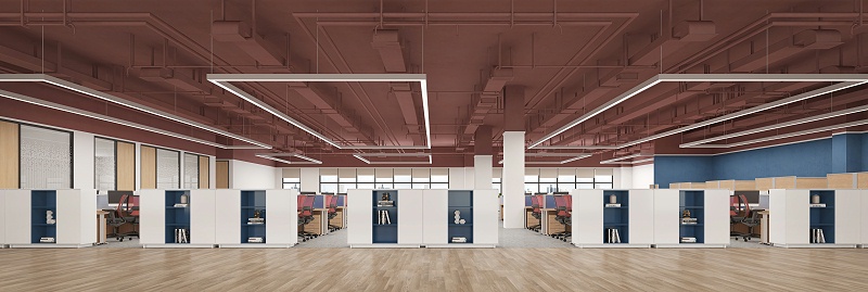 迪芬尼室內辦公區(qū)設計效果圖