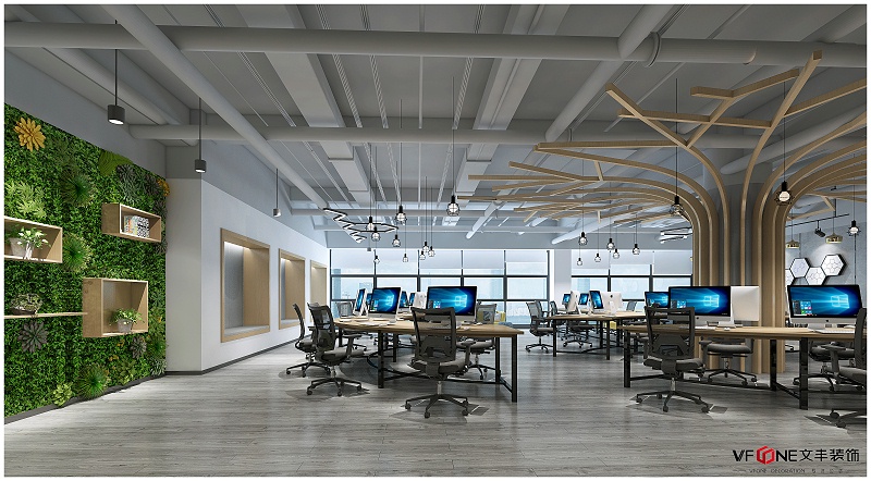 辦公室裝修之隔斷設計