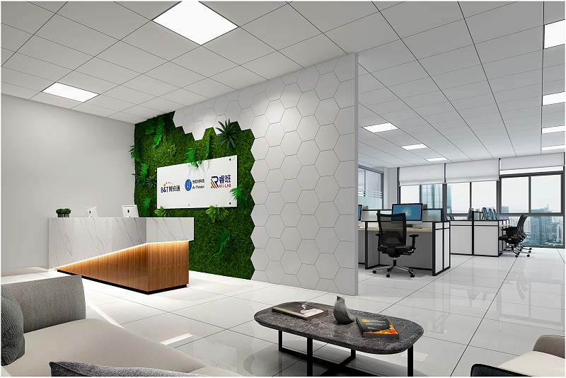 辦公室前臺(tái)圖