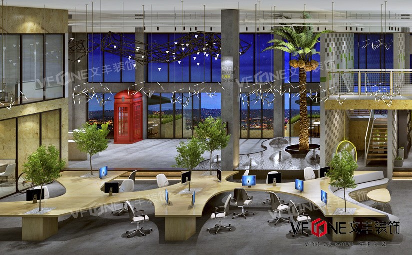 深圳產(chǎn)業(yè)園辦公室裝修設(shè)計(jì)