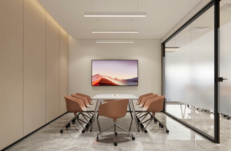 辦公室玻璃隔斷-文豐裝飾