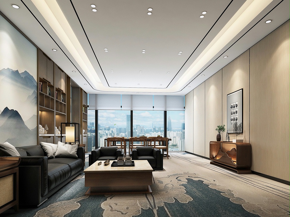 深圳董事長(zhǎng)辦公室裝修