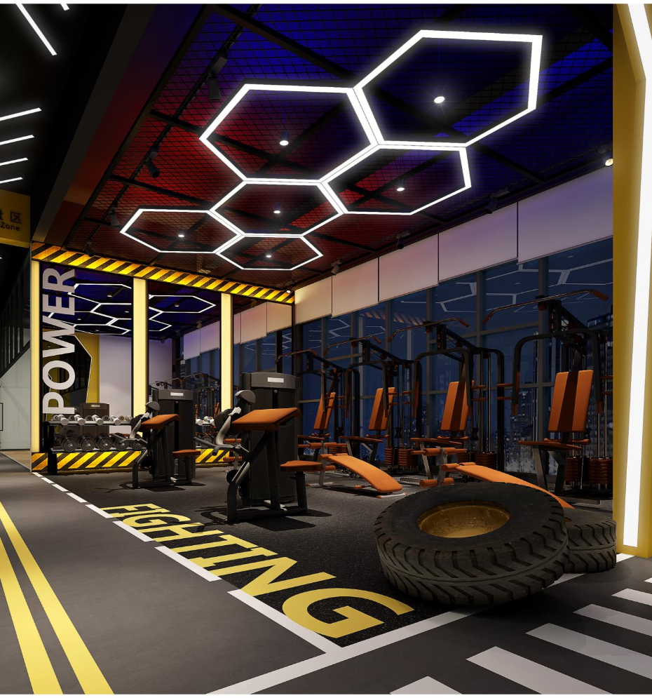 深圳健身房裝修設(shè)計公司-文豐裝飾