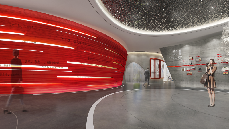 博物館設計效果圖-文豐裝飾