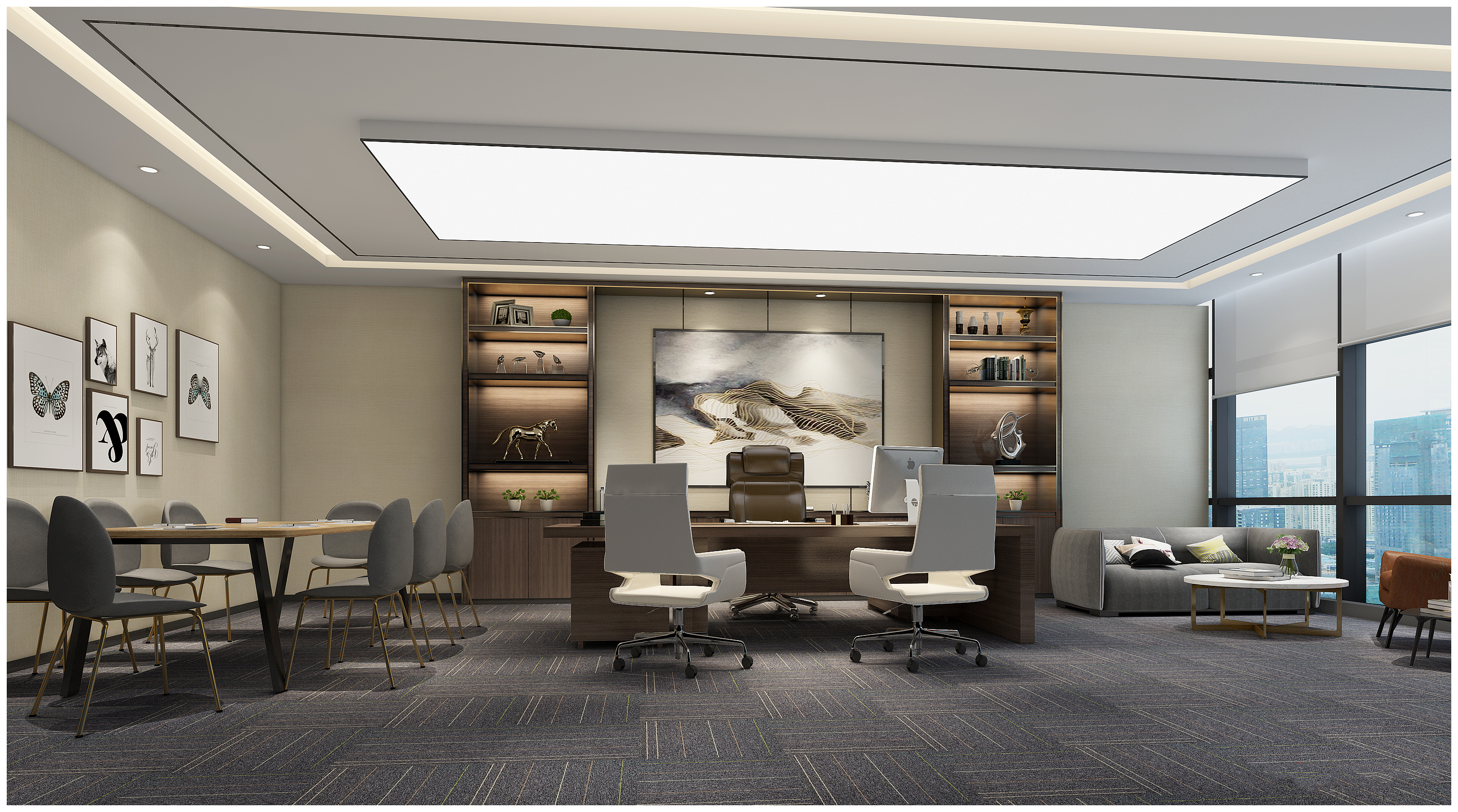 深圳企業(yè)總經(jīng)理辦公室裝修要怎么設(shè)計(jì)才符合其形象身份？