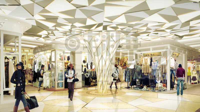深圳商場設(shè)計效果圖