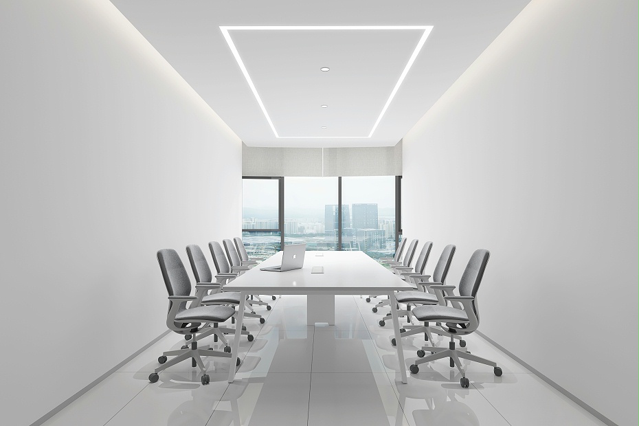 小會(huì)議室設(shè)計(jì)效果圖-深圳文豐裝飾