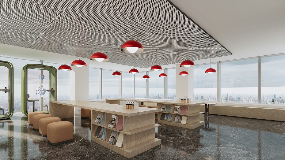 工業(yè)園大堂設(shè)計(jì)-文豐裝飾