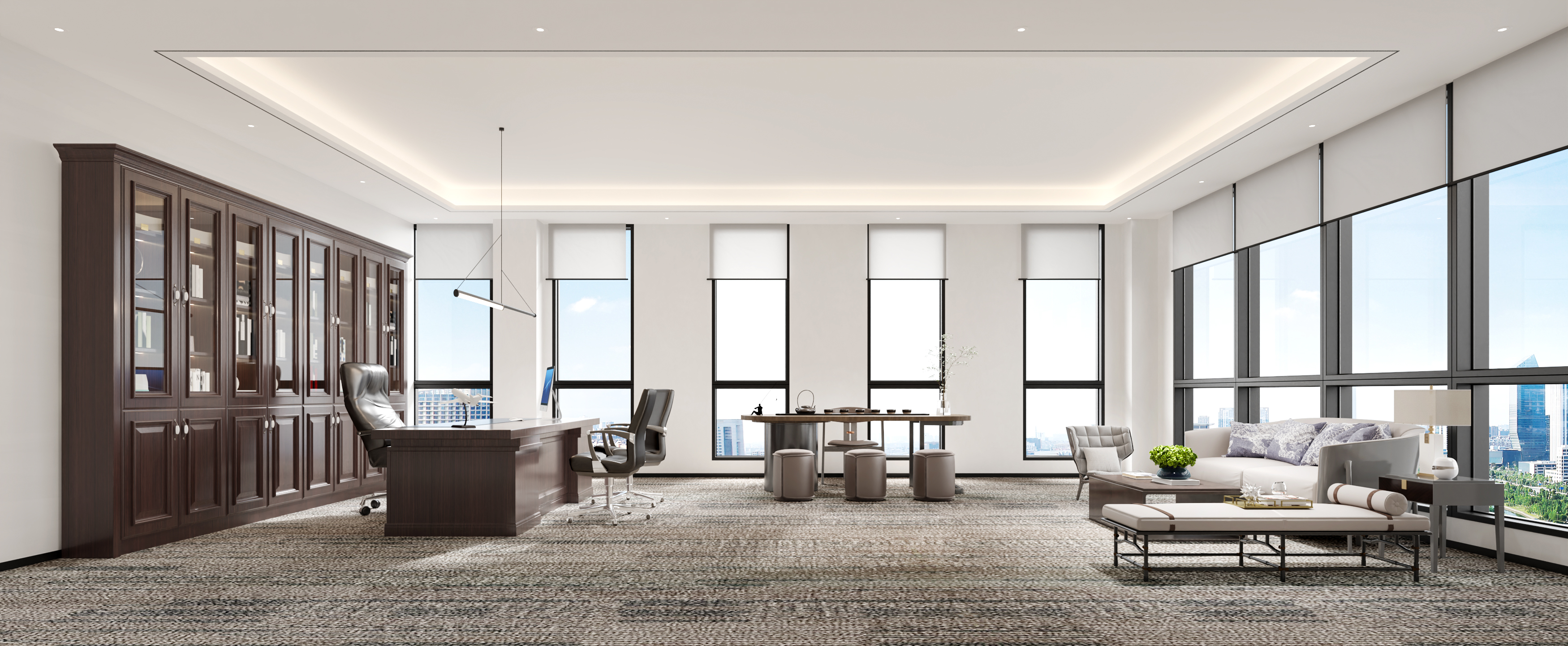 現(xiàn)代簡約風辦公設計受歡迎是有原因的！