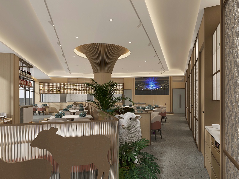 300平餐廳裝修設計