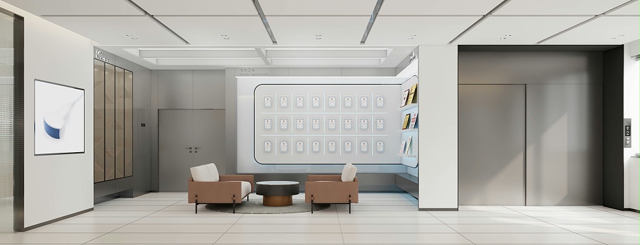 前廳展區(qū)裝修設(shè)計-深圳文豐裝飾