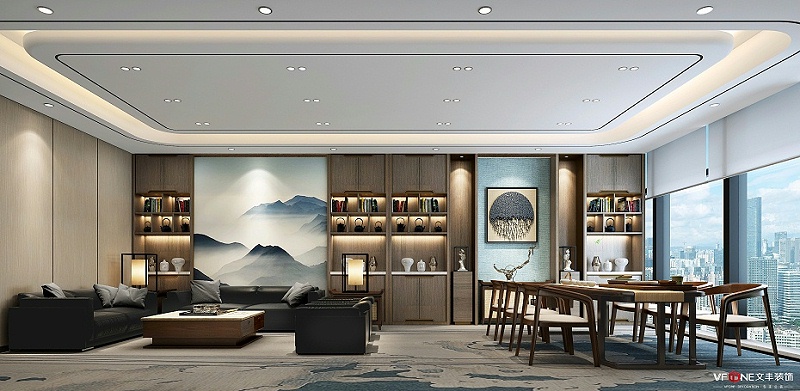 莫蘭迪色系辦公室設(shè)計(jì)