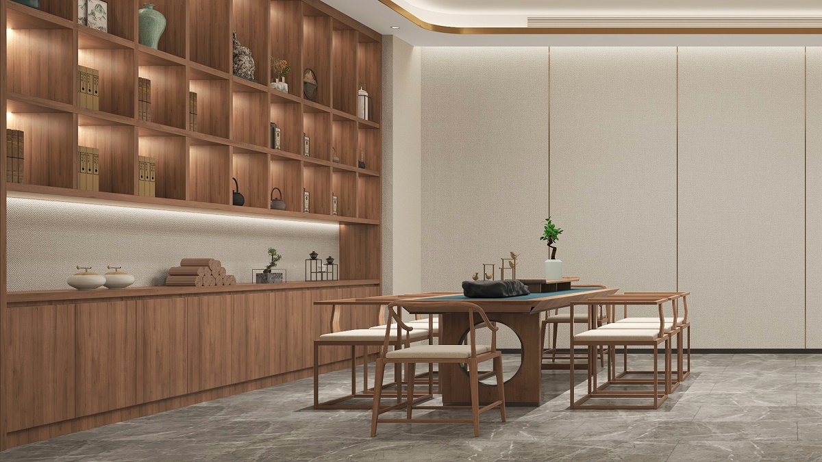 中式辦公室設(shè)計(jì)