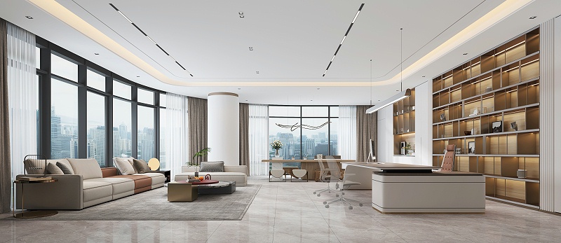 辦公室設計效果圖