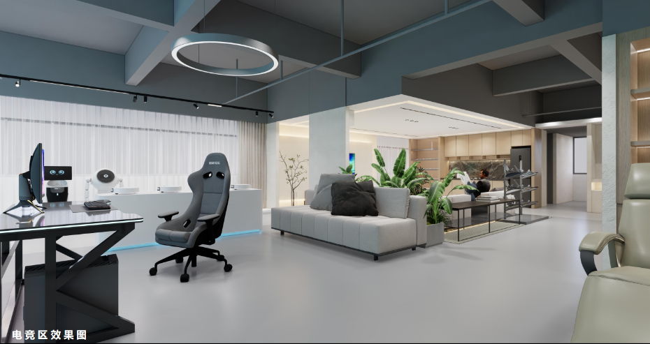 展廳裝修設(shè)計效果圖-文豐裝飾公司