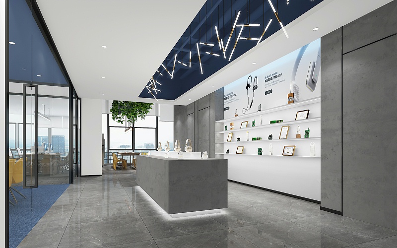 辦公室設計效果圖-文豐裝飾