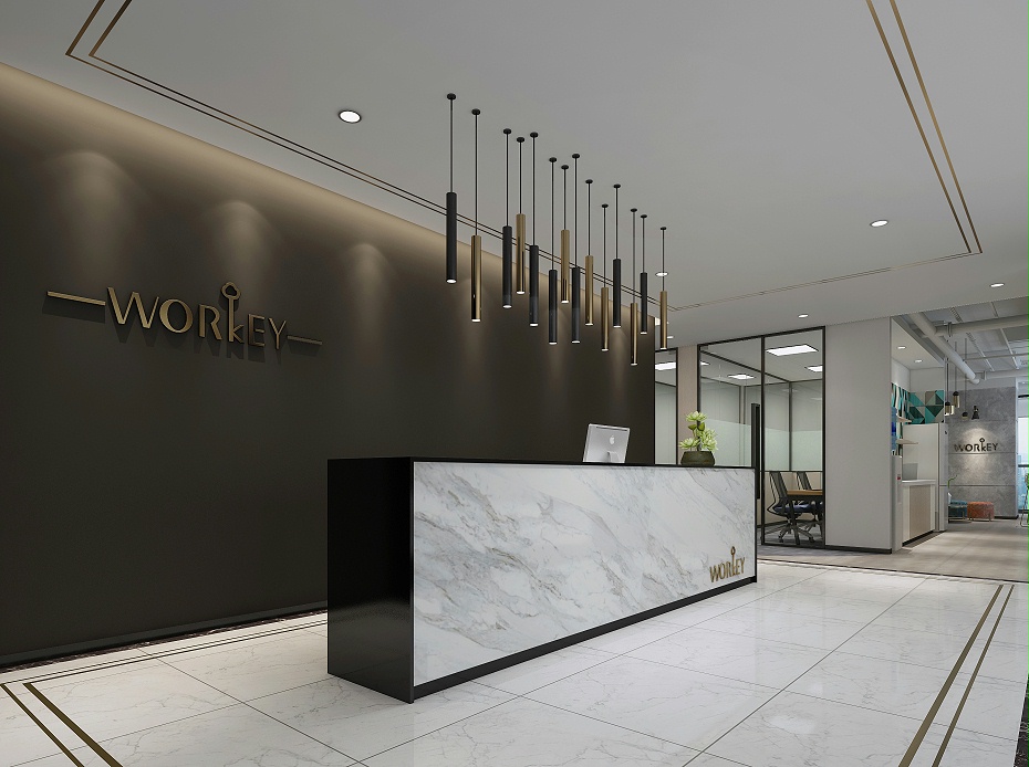 現(xiàn)代風格前臺效果圖